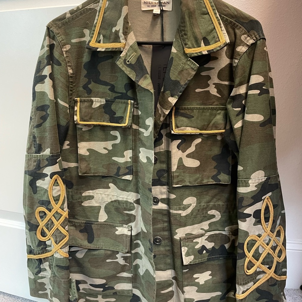 BNWT Nili Lotan Wren Band Utility Jacket sz XS/S